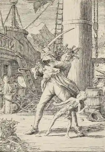 Captain Hook von Francis Donkin Bedford, 1911